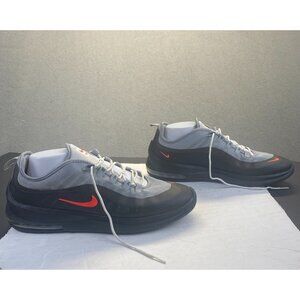 Nike Air Max Axis Men’s Shoes Wolf Grey Total Crimson Black AA2146 001 Sz 13 GC